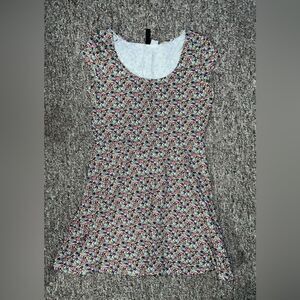 Divided By H&M skater dress floral size 10